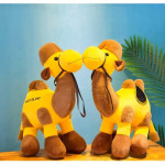 Camel Animal Doll Cartoon Children Plush Toy Children PP Soft Cotton Children As Christmas Gift Birthday