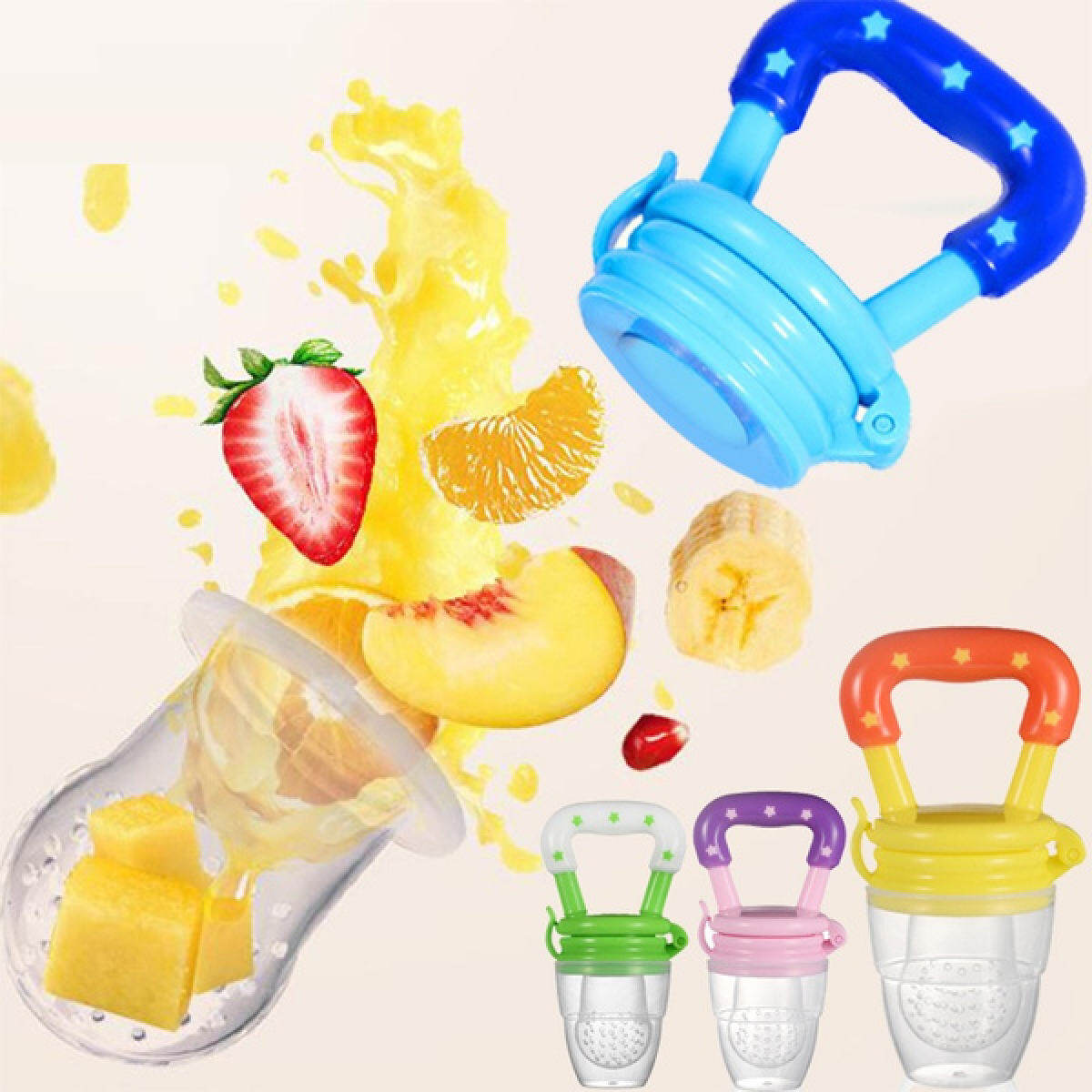 Kids Food Feeder Soother Teether for Eating Fresh Fruit Vegetables Meat