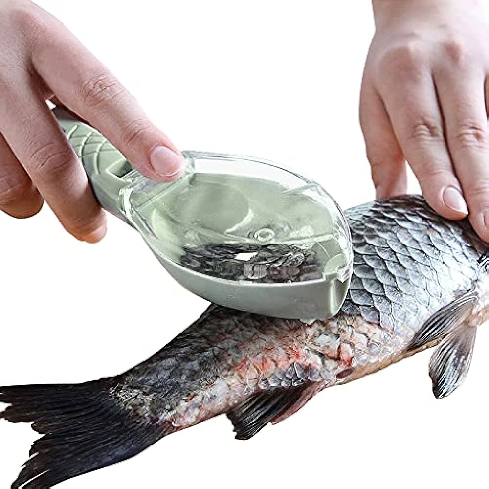 Fish Scale Remover With Cover | Scale Tools