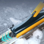 2-in-1 Bathroom Long Brush - Ideal for Tile, Ceramic, and Toilet Cleaning - A Versatile and Easy-to-Maintain Cleaning Tool