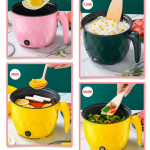 Multi -Mini -Electric Rice Cooker Hotpot Cooking 1.5 L. Non-Stick Cooker