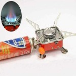 Portable Card Type Campaign Butane Gas Stoves Burner - Traveling Gas Stove