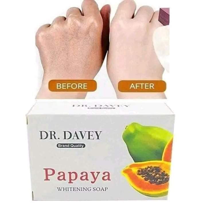 Dr. Davey Papaya Whitening Soap (135 gm) | Dr. Davey Soap