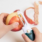 Fruit Knife Dormitory Student Peeler And Peeler Household Portable Multi-Function Two Ln One Apple Peeler Accessories